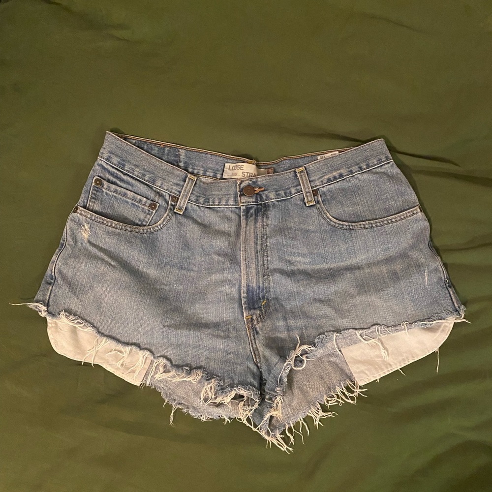 Vintage cutoffs by Levi